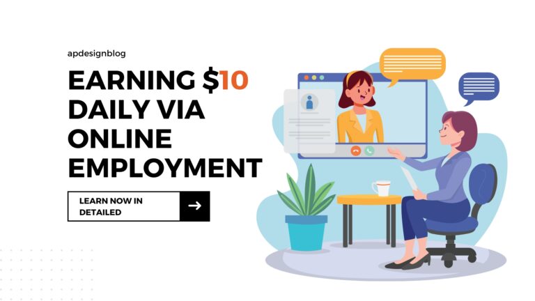 Earning $10 Daily via Online Employment