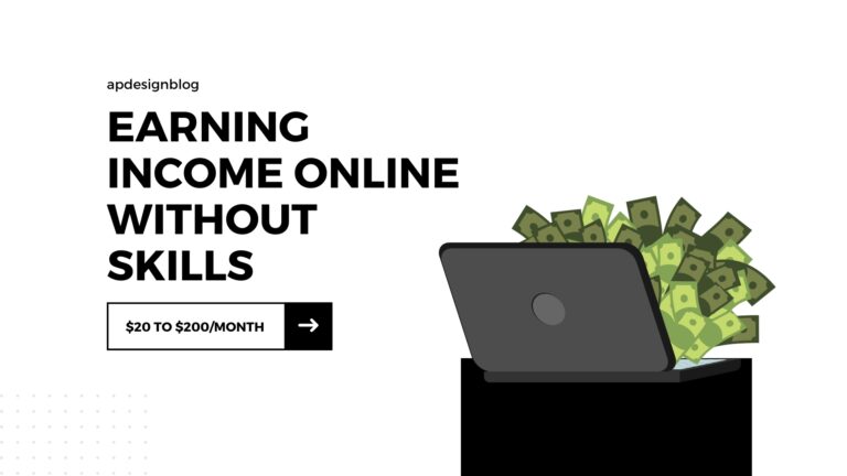 Earning Income Online Without Skills