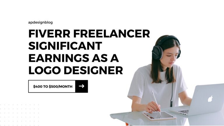 How This Fiverr Freelancer Achieves Significant Earnings as a Logo Designer