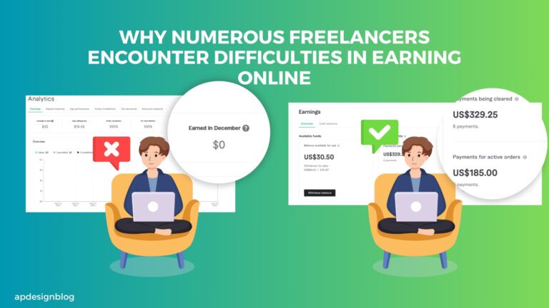 Why Numerous Freelancers Encounter Difficulties in Earning Online Compared to Others