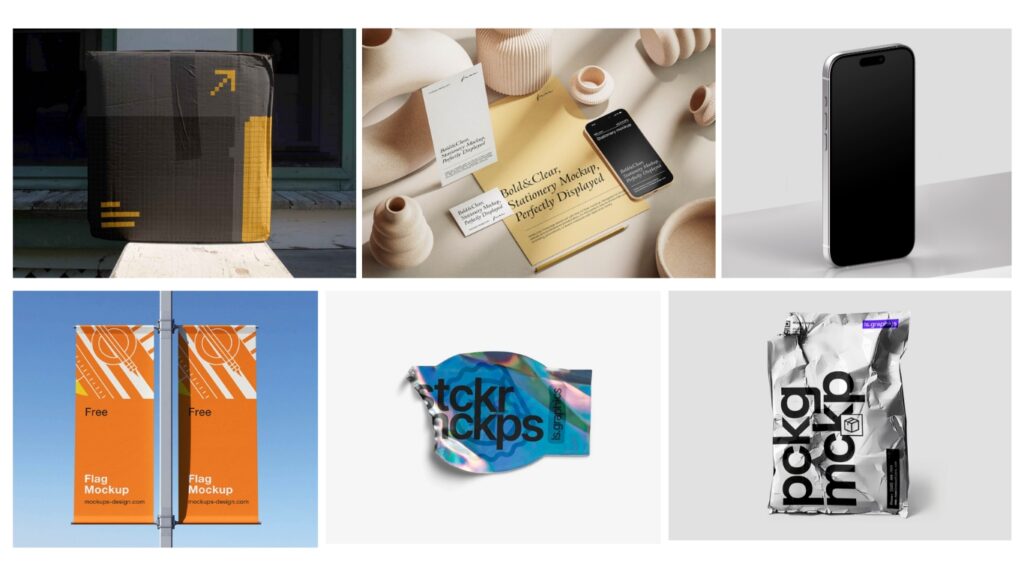 Portfolio with These 6 Impressive Mockups