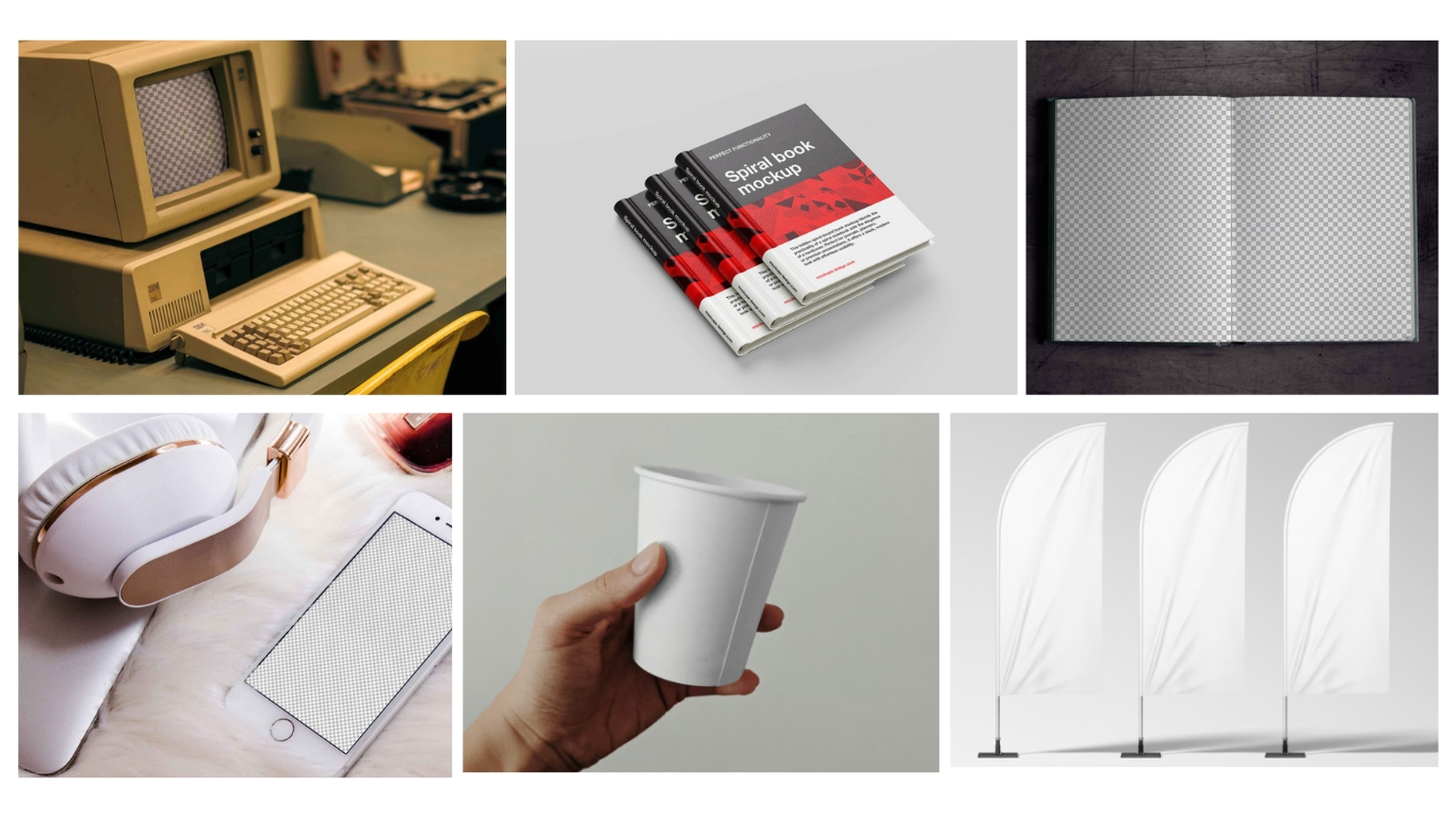 Download 6 Free High Quality Mockups
