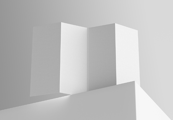 Four Fold Flyer Mockup PSD for Brochure & Flyer Presentations