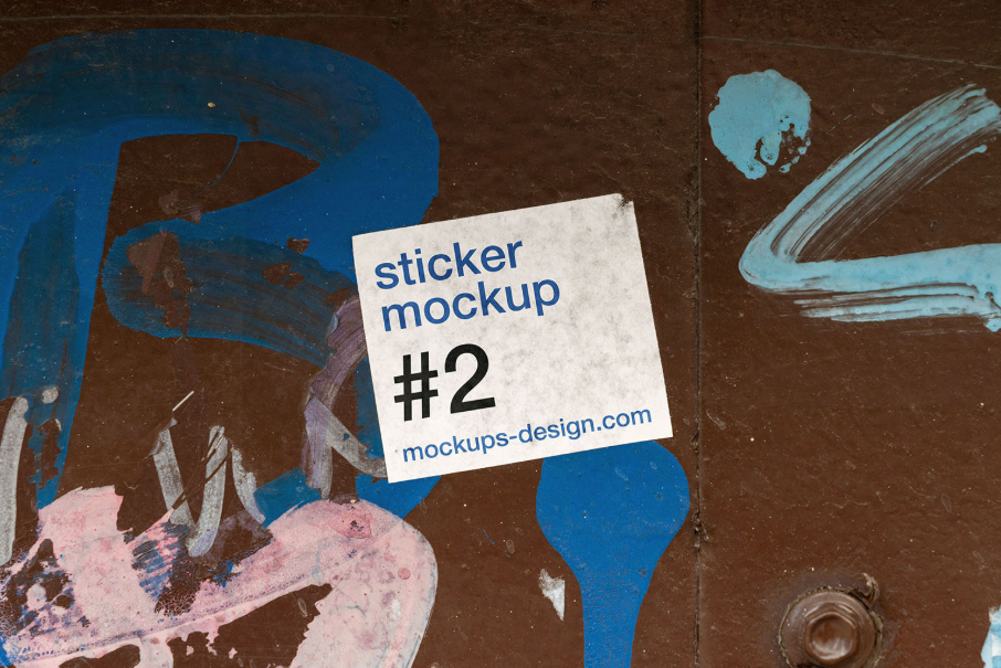 Street Sticker Mockup Urban Grit That Sticks