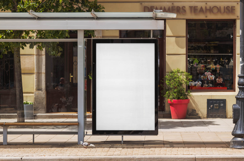 Urban Citylight Poster Mockup