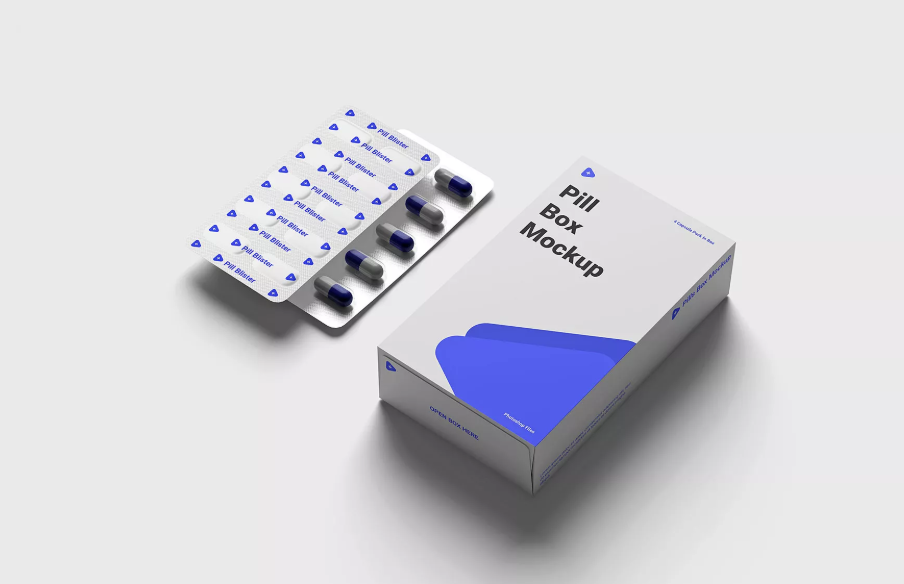 Bring Your Packaging Designs to Life with a Realistic Pill Box Mockup