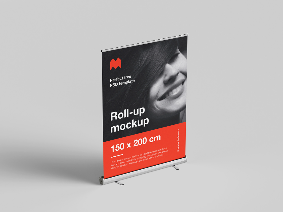 Roll Up Mockup 150×200 cm Unconventional Powerhouse