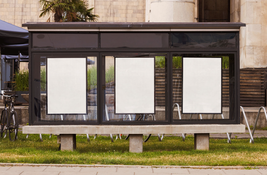 Three Framed Posters Mockup Urban Street Gallery