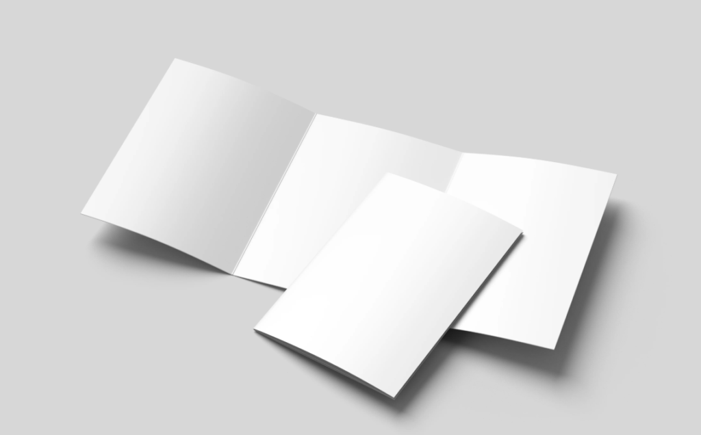 A5 Trifold Brochure Mockup Professional Presentations