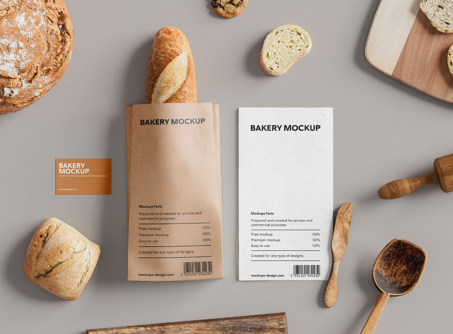 Bakery Branding Mockup