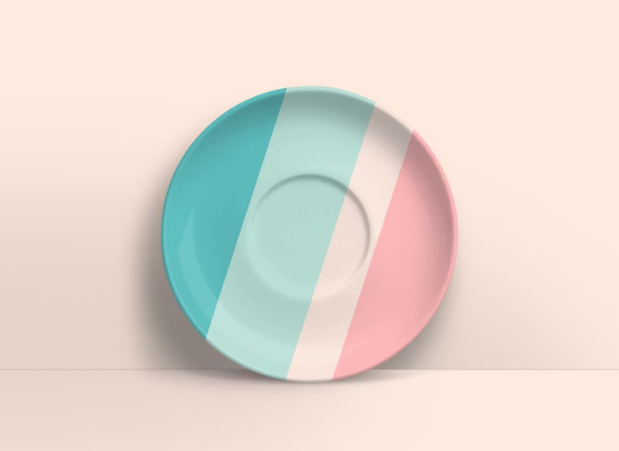 High Quality Plate Mockup PSD