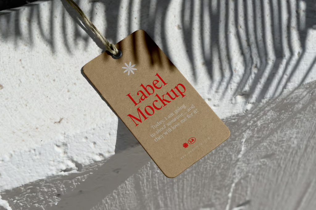 Laying Label on Concrete PSD Mockup Make Your Designs