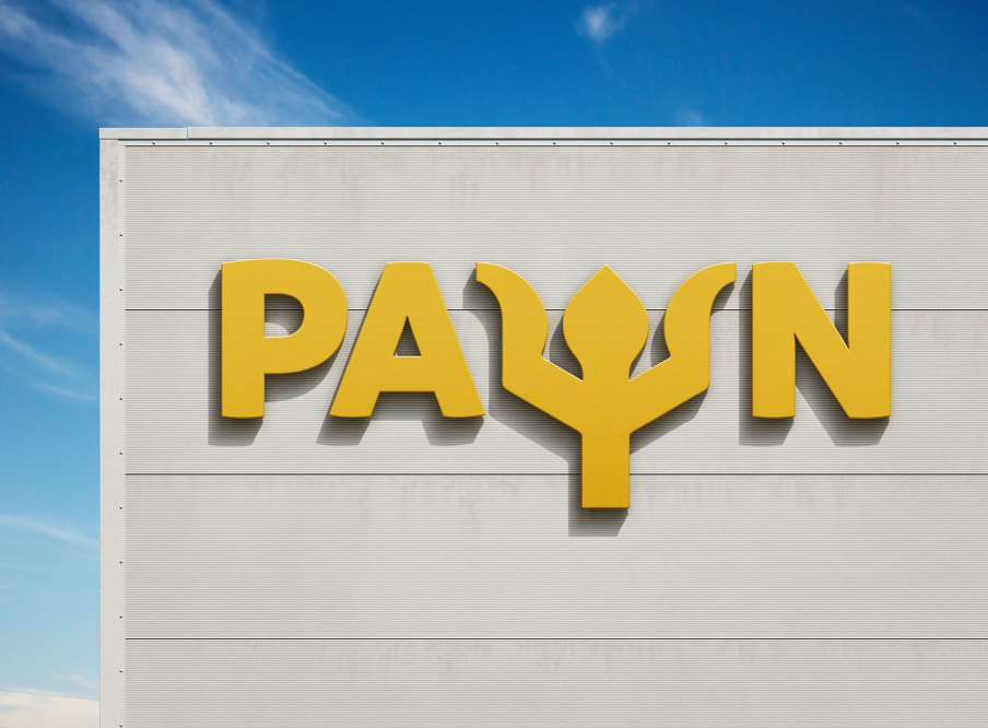 Logo on Building Mockup Realistic Visualization