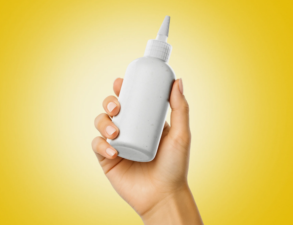 Sauce Bottle Mockup Detailed Photorealistic Branding Presentation