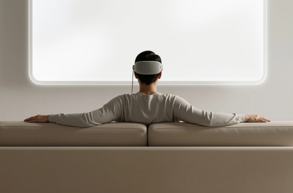 Vision Pro Mockup High Resolution PSD