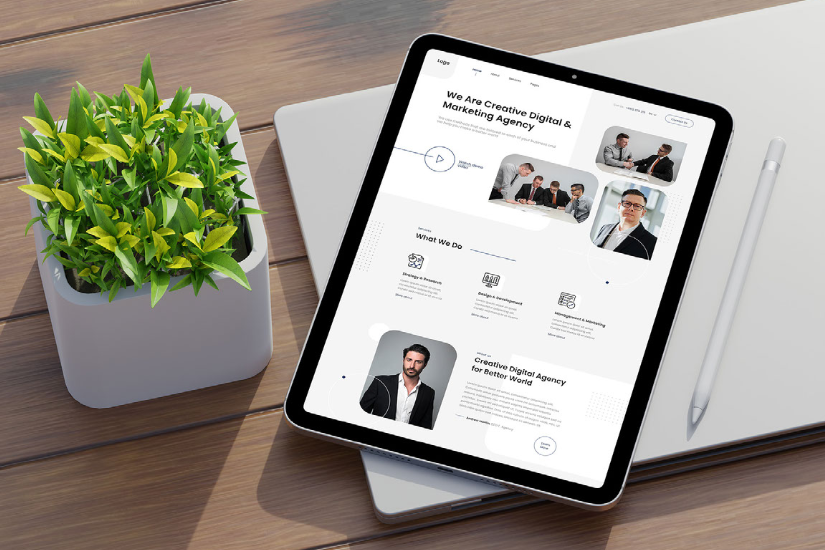 iPad Air Mockup by Compositing Studio Sleek PSD Perfection for Designers