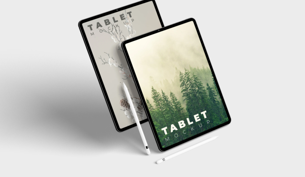 iPad Mockup Fully Editable PSD