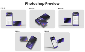 iPhone & Credit Card Mockup   HighQuality UIUX Presentation Set
