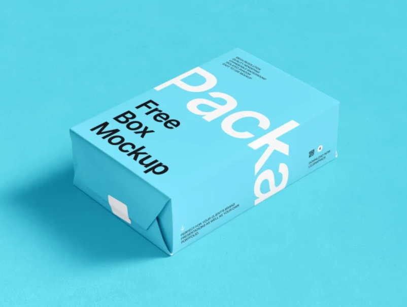 Packaging Box Highest Quality Mockup Modern Branding