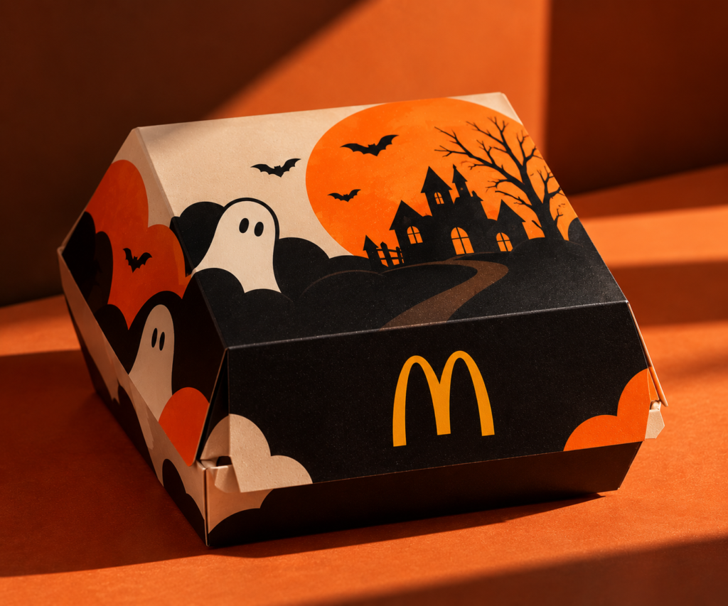 Halloween Burger Box Packaging Collection