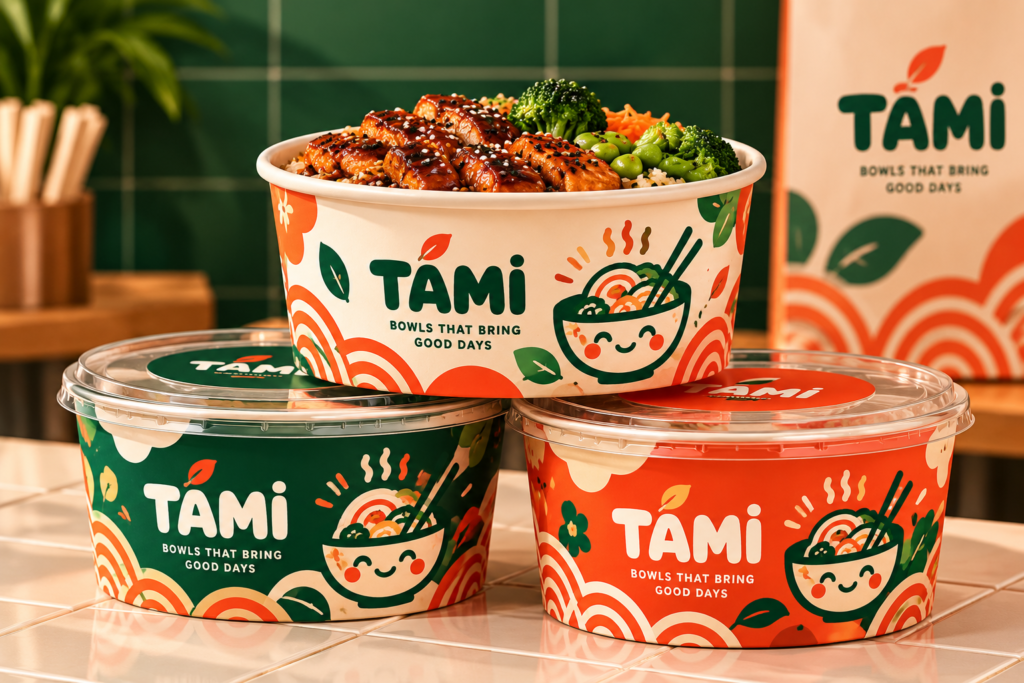 Modern noodles Packaging Design