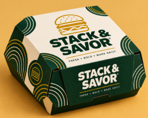 Creative Fast-Food Packaging Design for Modern Brands