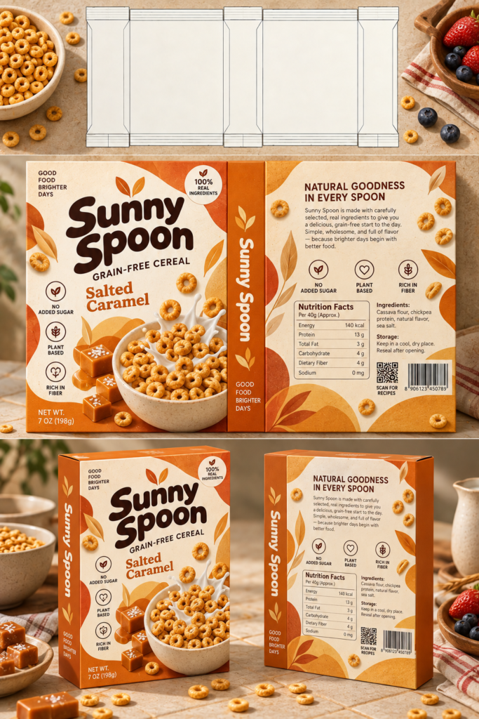 Creative Food Packaging Design Product Mockups