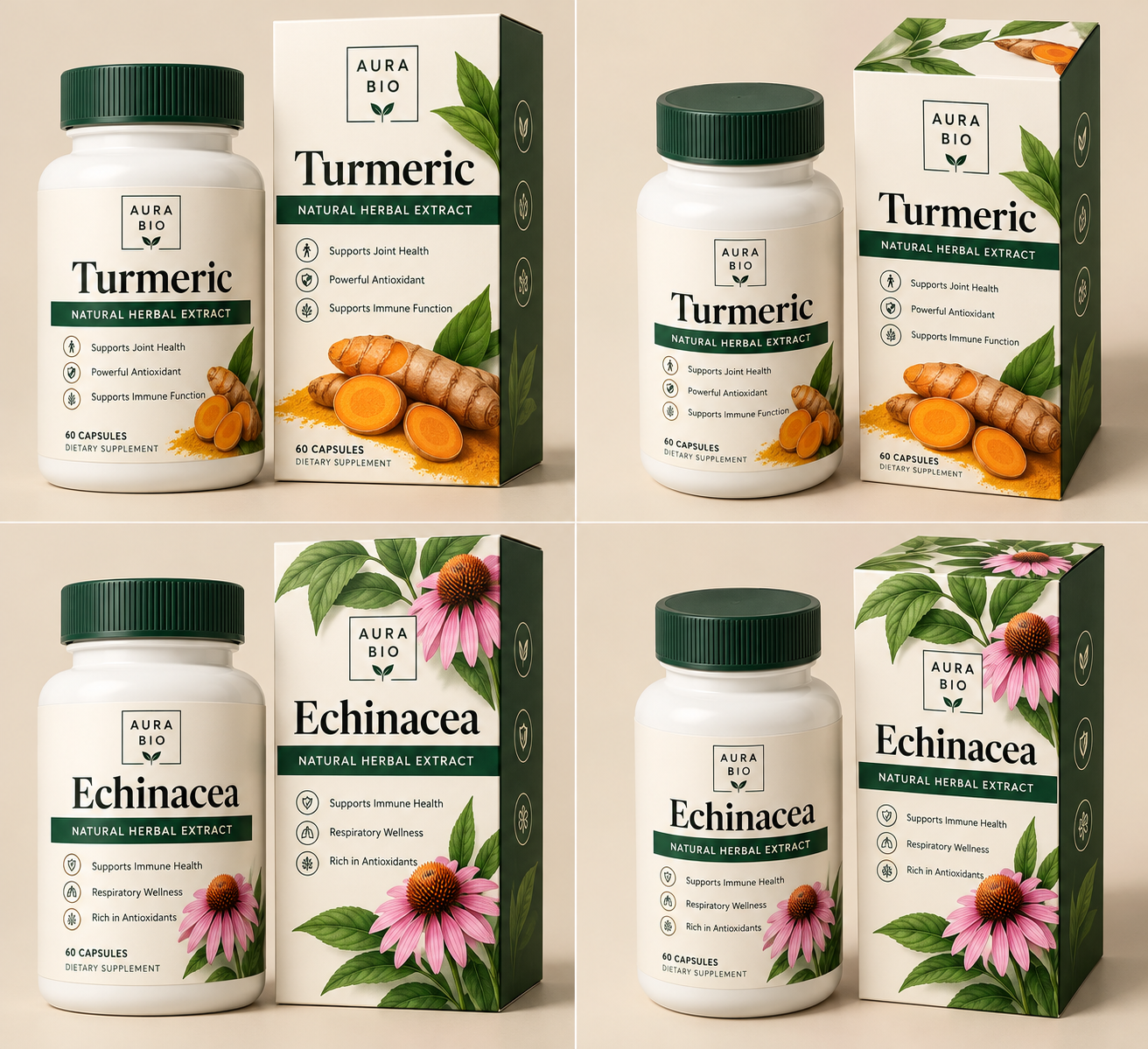 Premium Health & Wellness Packaging Design