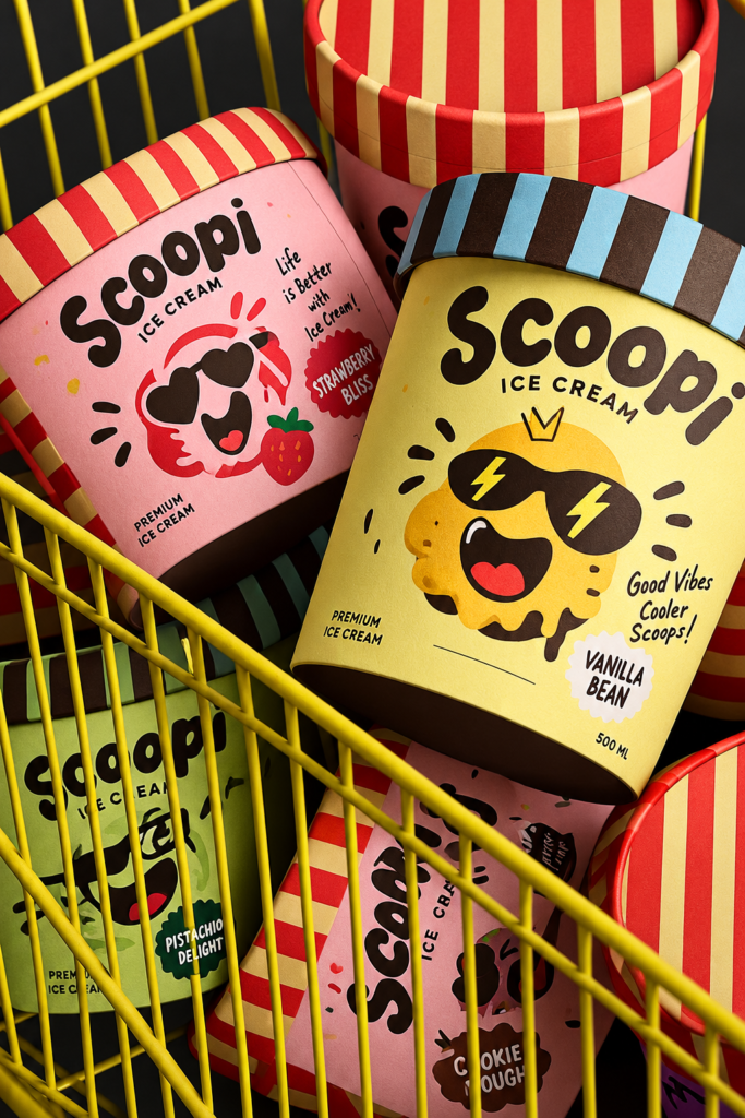 Creative Ice Cream Packaging Design: Making Brands Stand Out