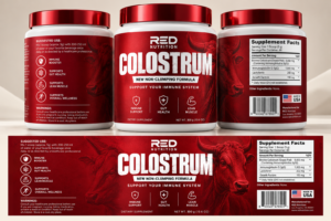 Premium Supplement Packaging Design